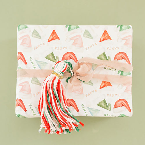 The Story Behind our From Santa Wrapping Paper