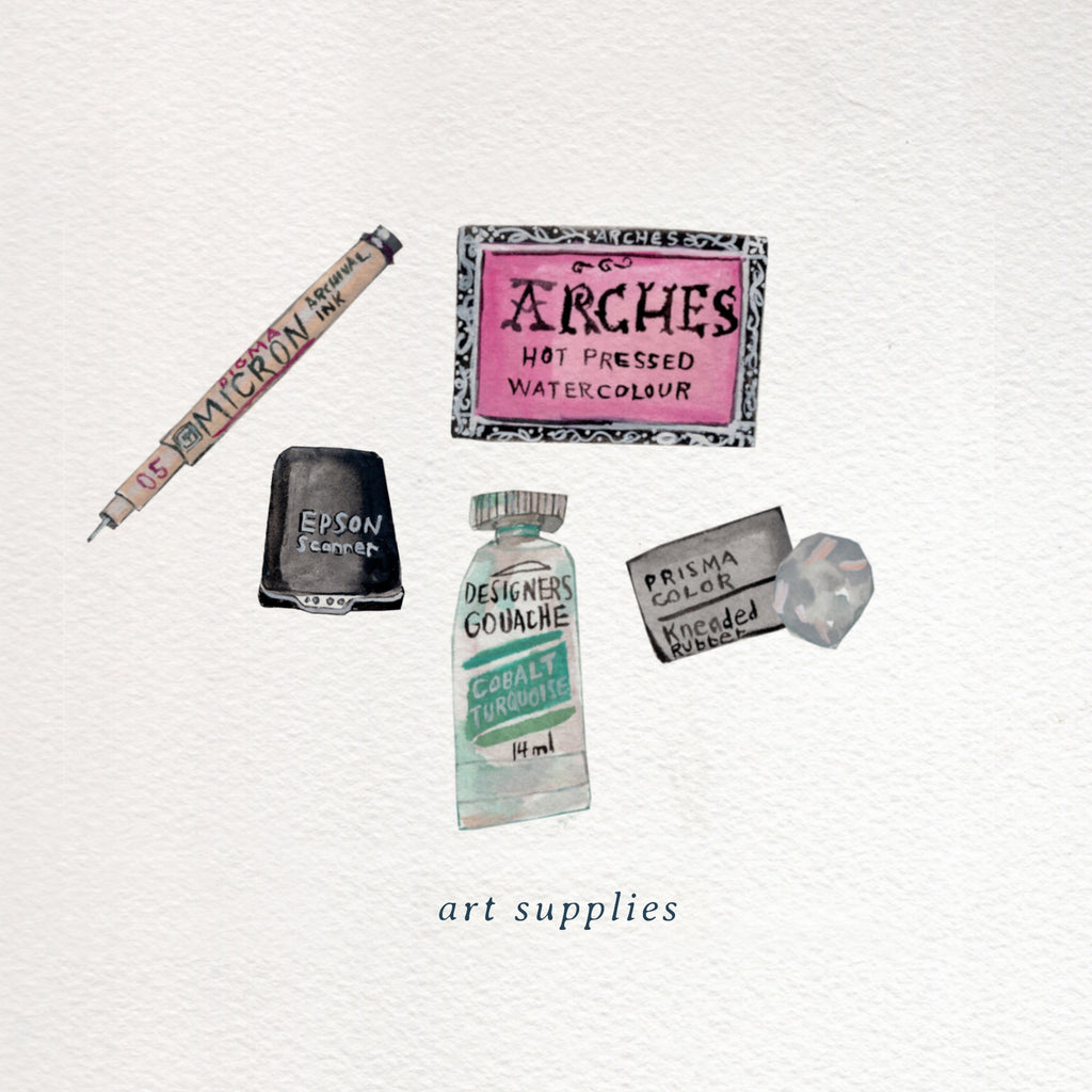 Lana's 5 Favorite Art Supplies