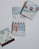 Mountain Chair Ski Lift Matchbook - 10 Painted Matchsticks