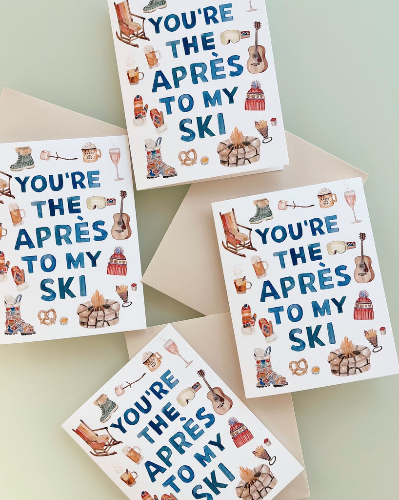 Après Ski Holiday Card