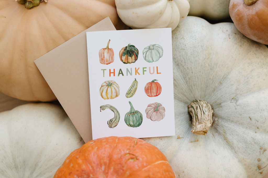 Thankful Pumpkin Card