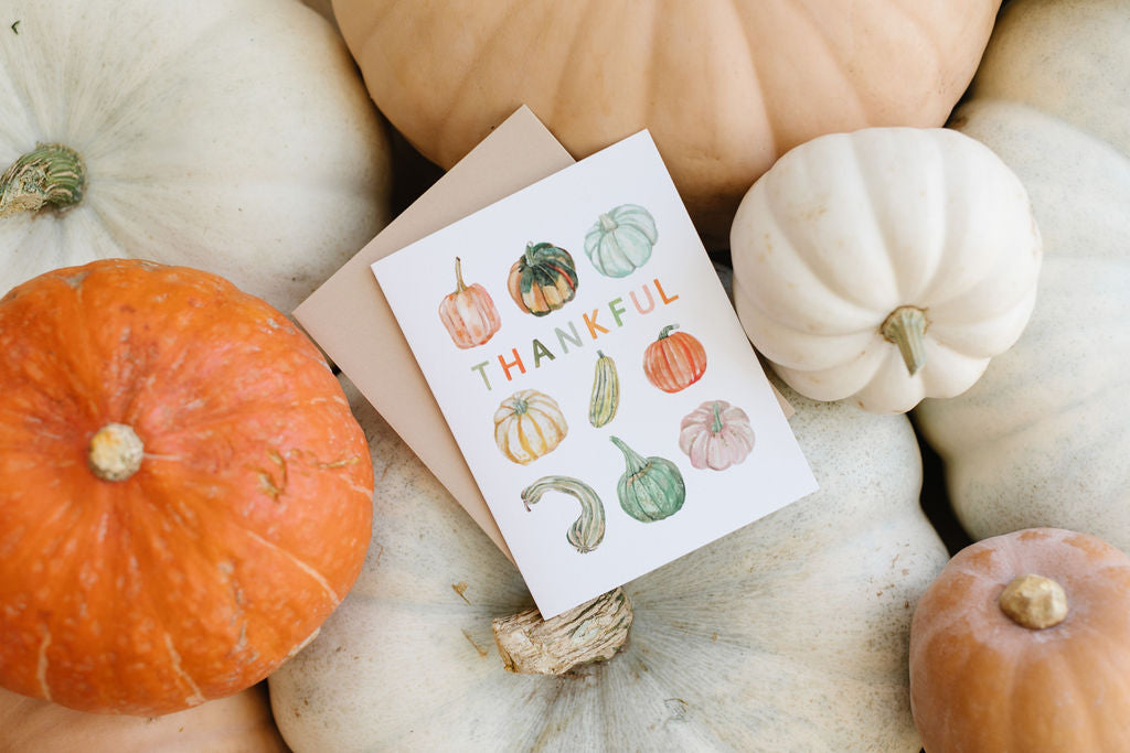 Thankful Pumpkin Card