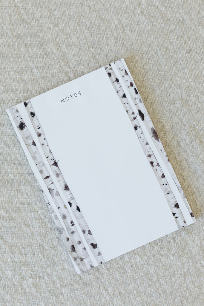 Birch Tree Notepad