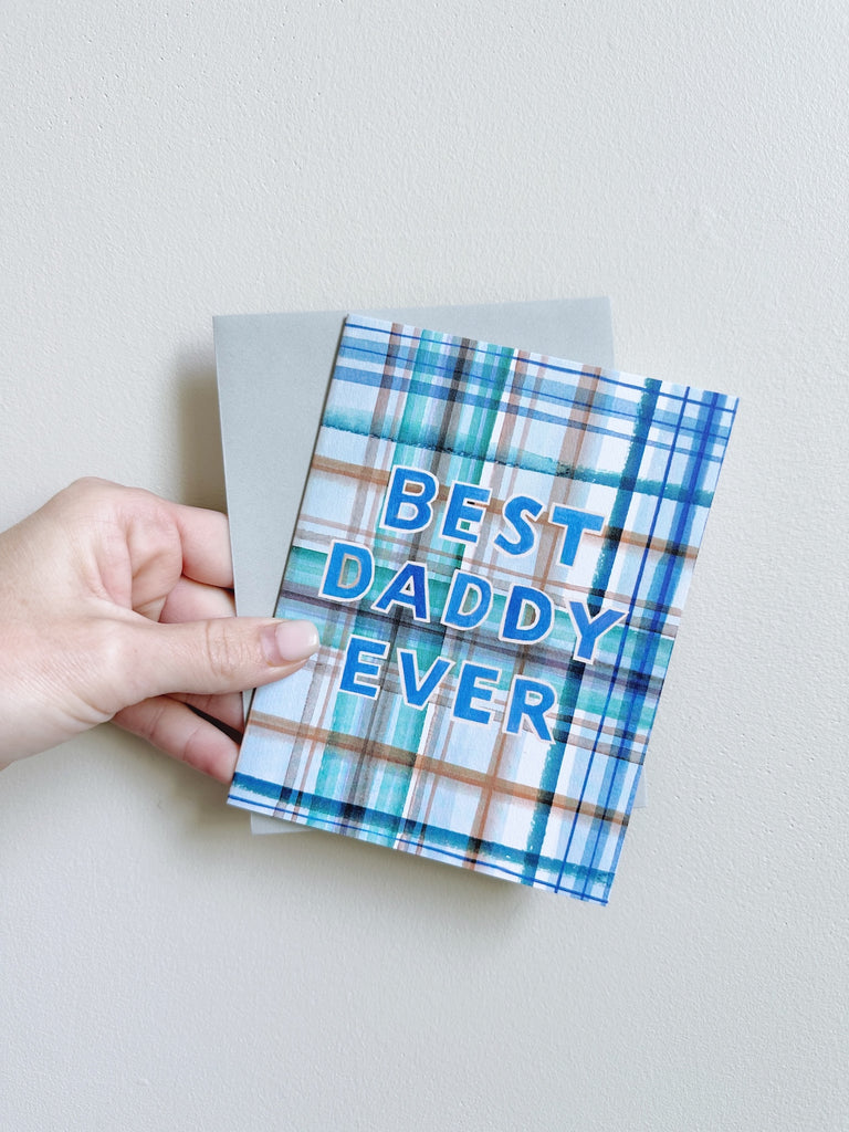 Best Daddy Ever Father's Day Greeting Card