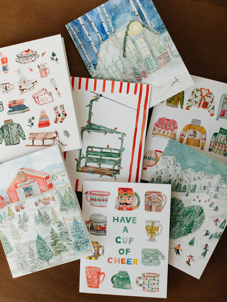 Cup of Cheer Holiday Greeting Card