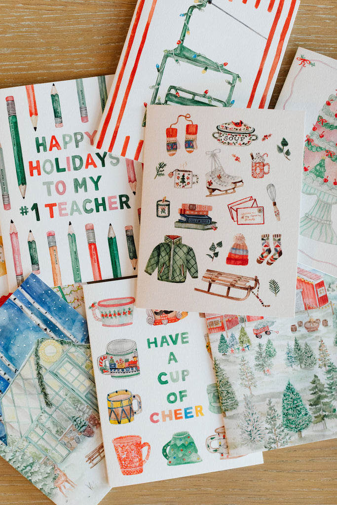 Cup of Cheer Holiday Greeting Card