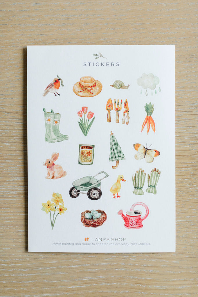Spring Sticker Sheet