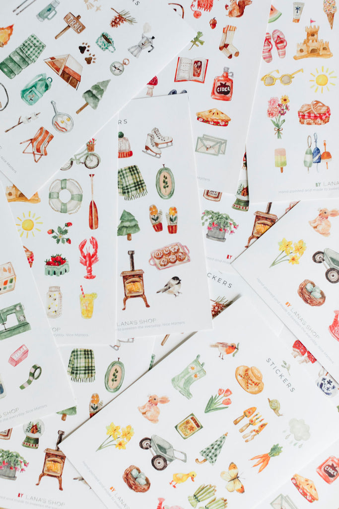 Spring Sticker Sheet