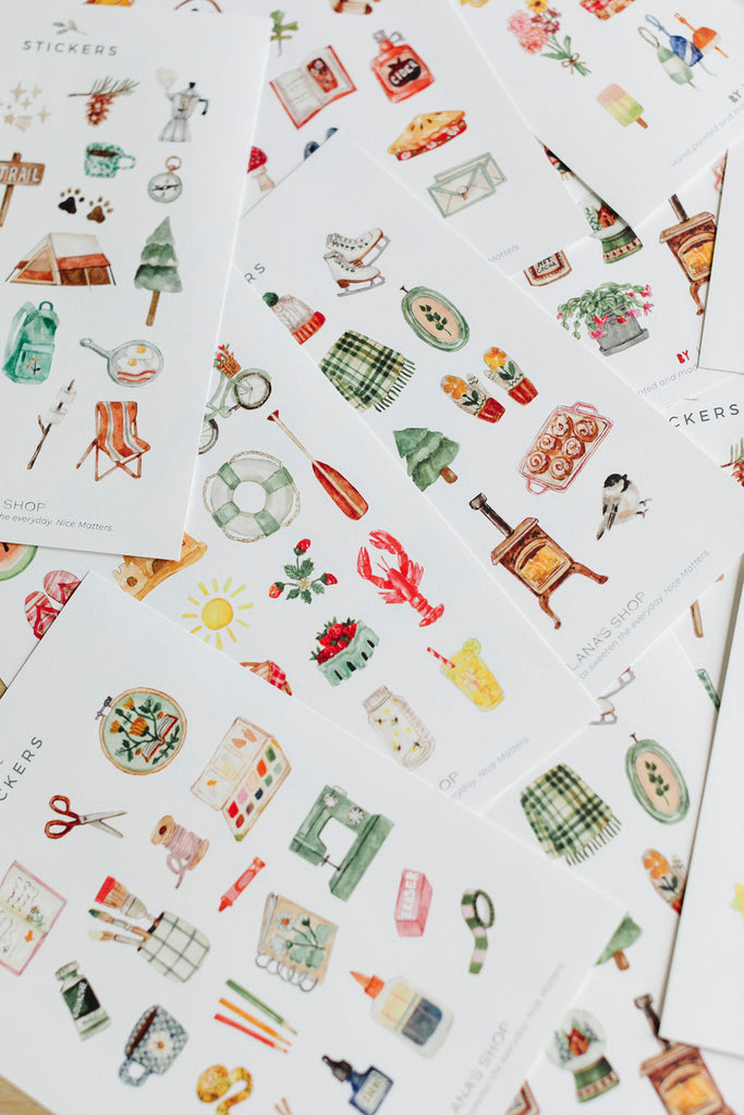 Fall Sticker Sheet
