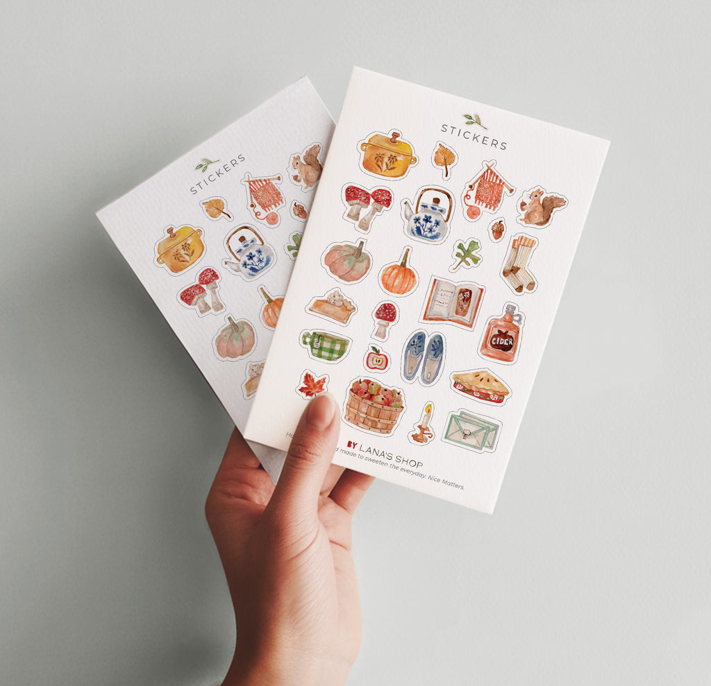 Fall Sticker Sheet