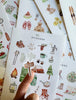 Camping Sticker Sheet