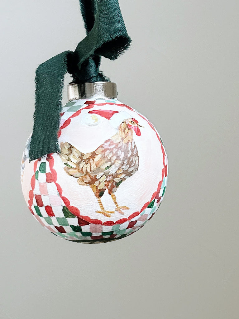 Merry Chickmas Ornament