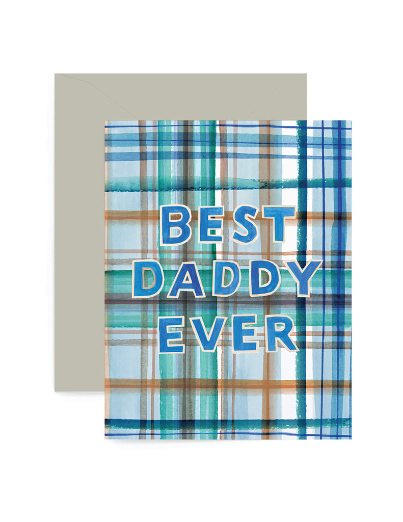 Best Daddy Ever Father's Day Greeting Card