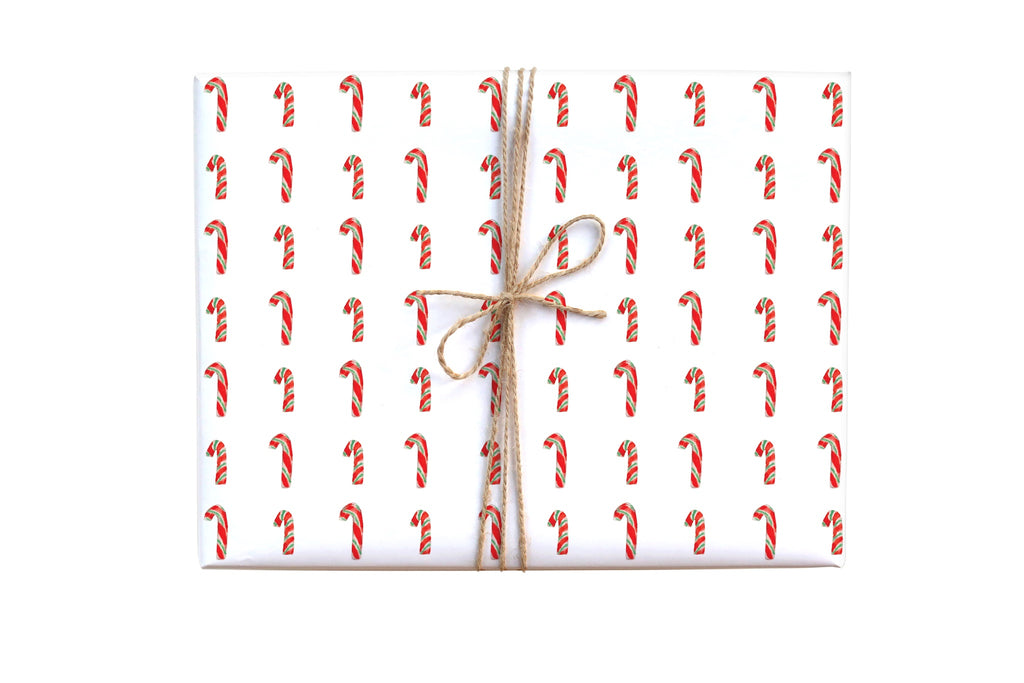 Candy Cane Gift Wrap