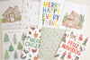 Winter Evergreen Tree Card