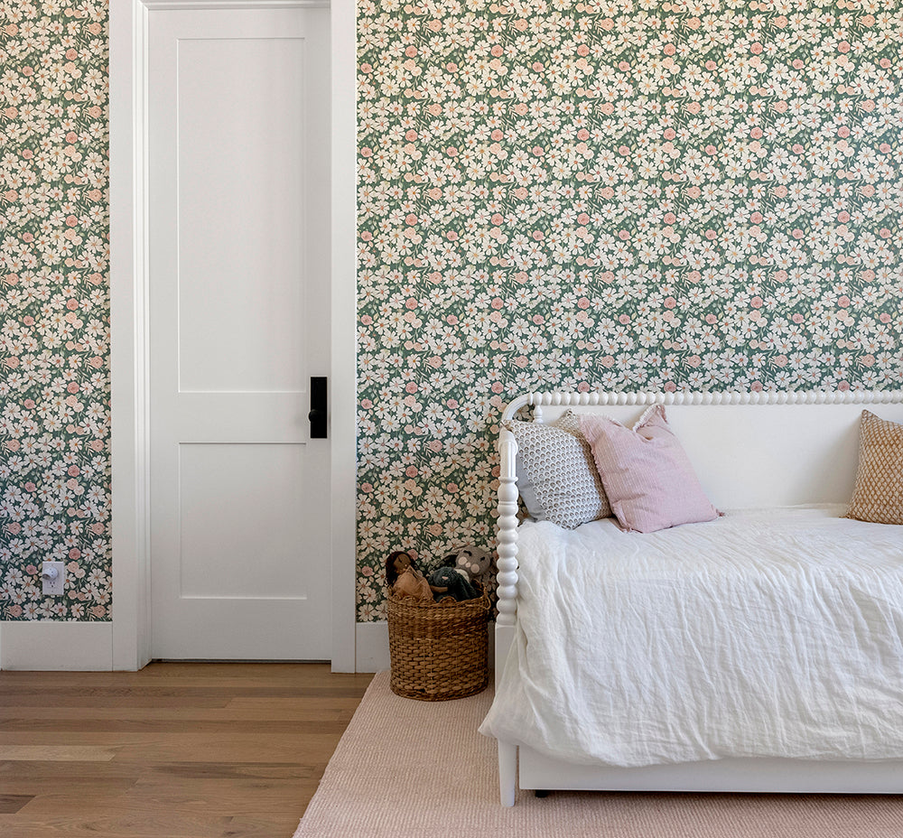 Meadow in Bloom Wallpaper