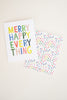 Merry Happy Everything Card
