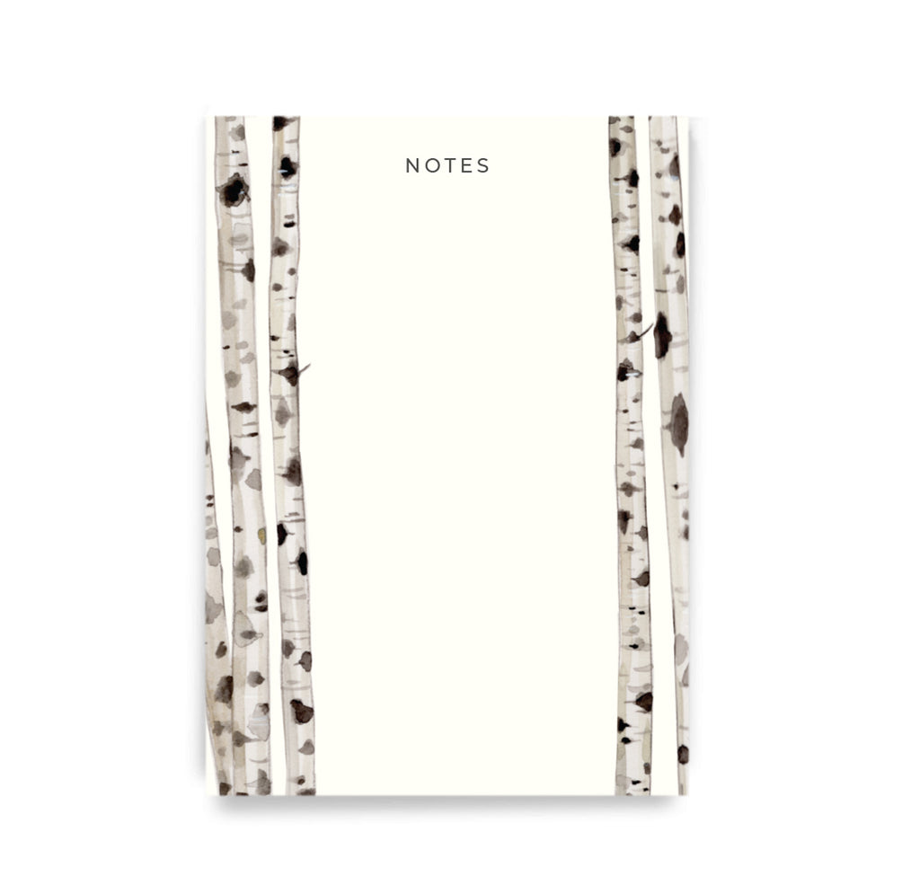 Birch Tree Notepad