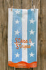 Stars & Stripes 4th of July Tea Towel