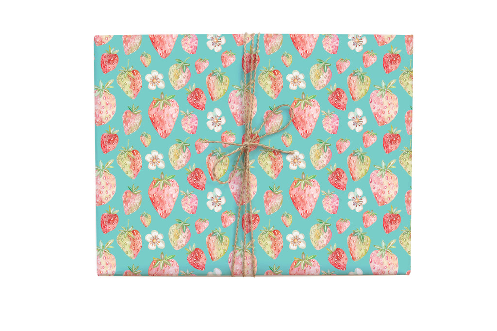 Strawberry Gift Wrap