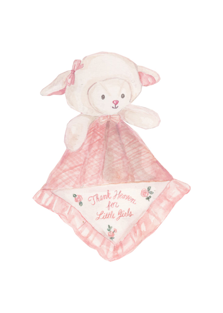 Painting of Kid's Favorite Stuffed Animal or Lovey