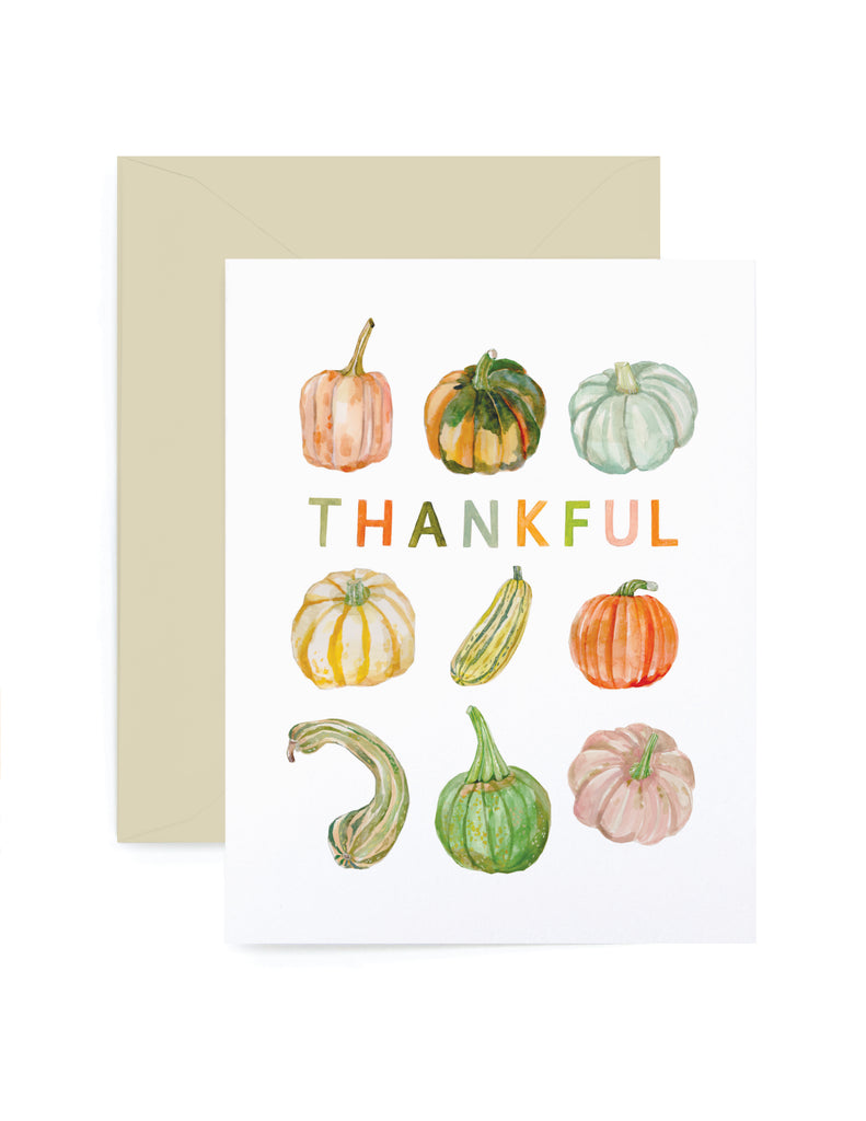 Thankful Pumpkin Card