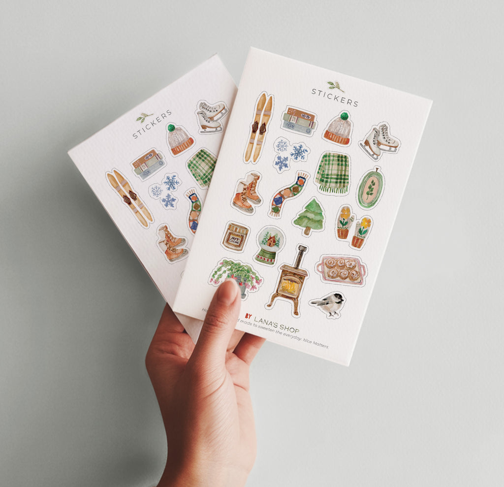 Winter Sticker Sheet