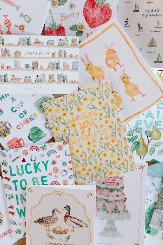 Birds Greeting Card