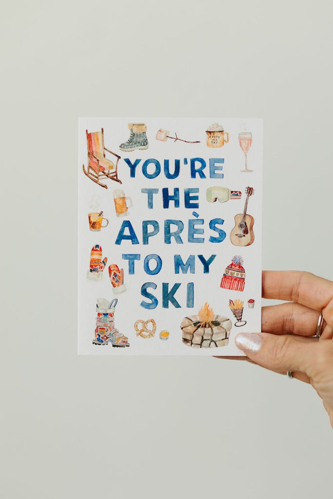 Après Ski Holiday Card