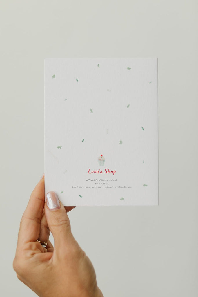 Baking Spirits Bright Greeting Card