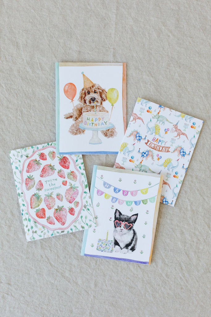 Birthday Cat Card