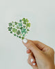 Clover Heart Sticker