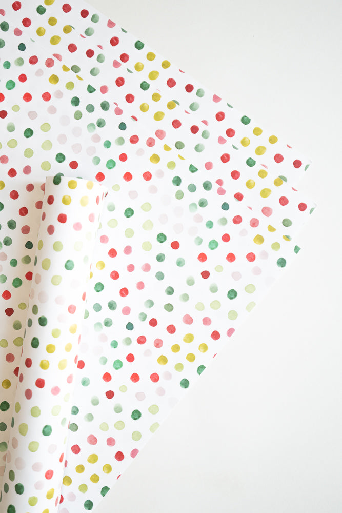 Merry Dot Gift Wrap