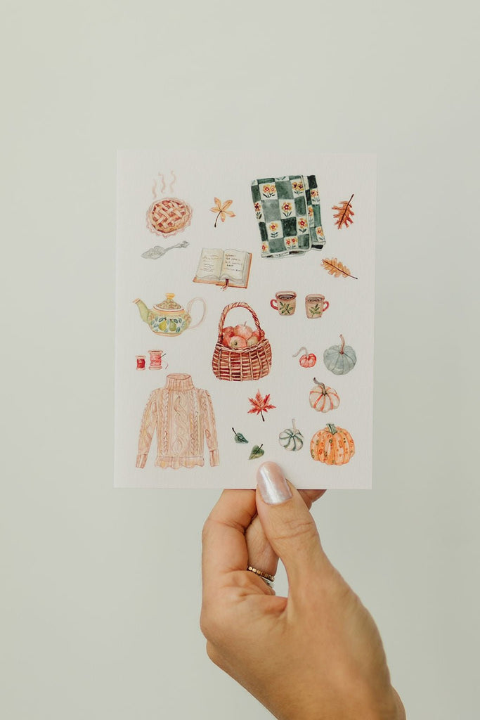 Cozy Fall Greeting Card