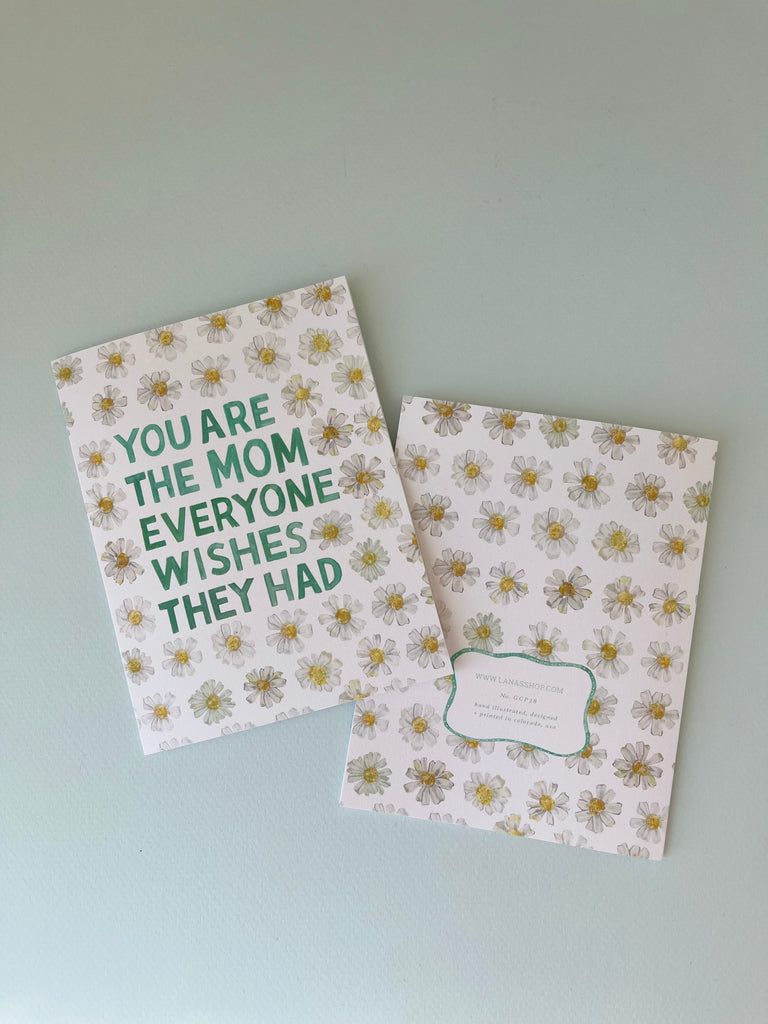 Daisy Mom Card