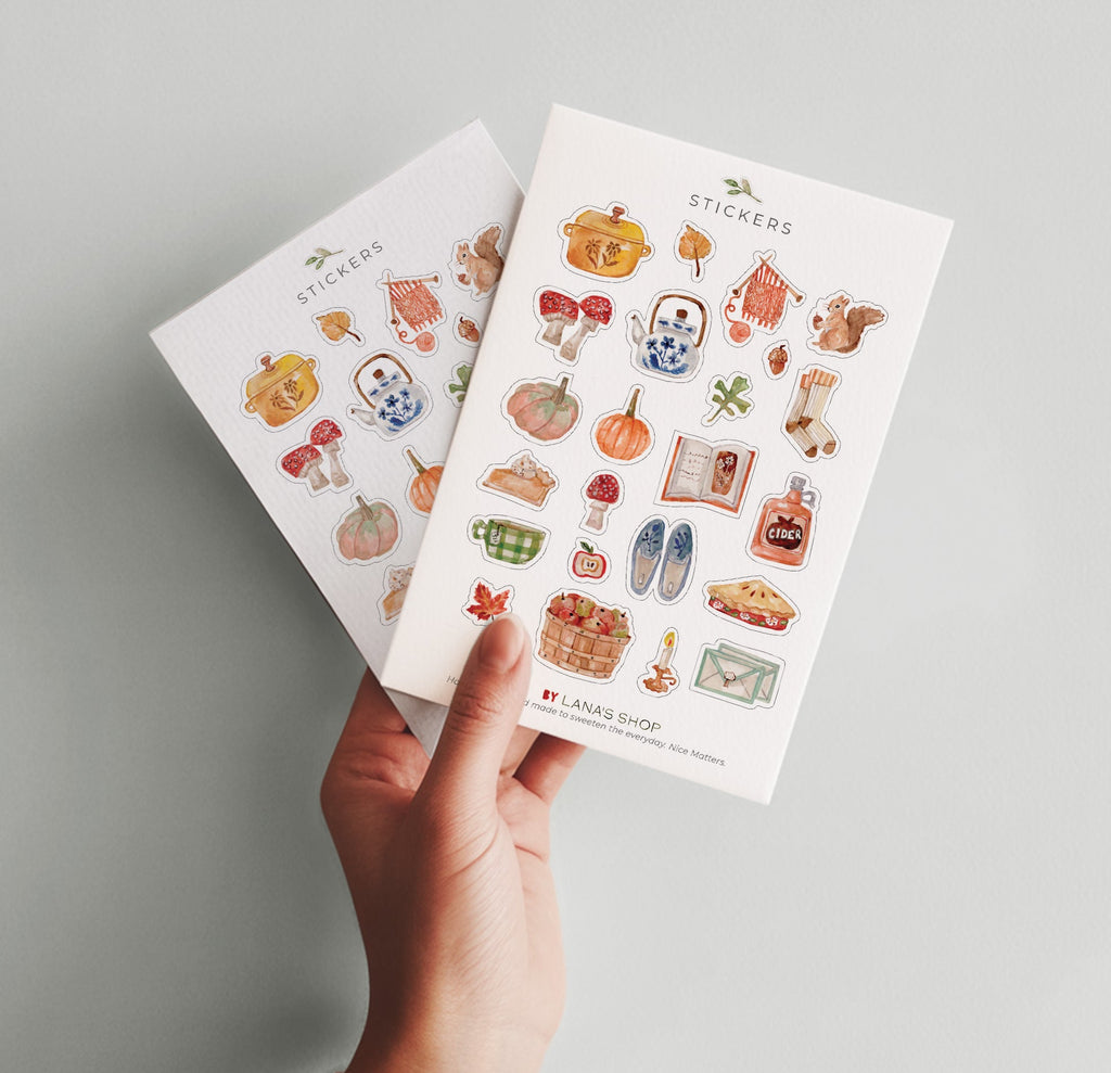 Fall Sticker Sheet