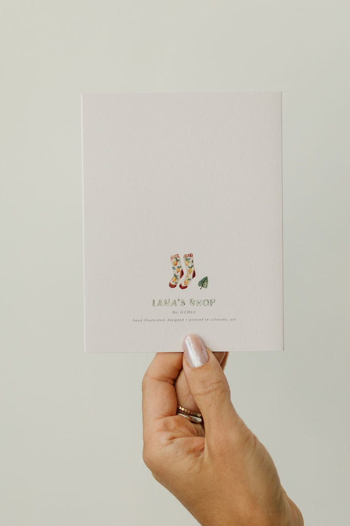 Cozy Fall Greeting Card
