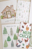 Festive Fresh Cut Holiday Card