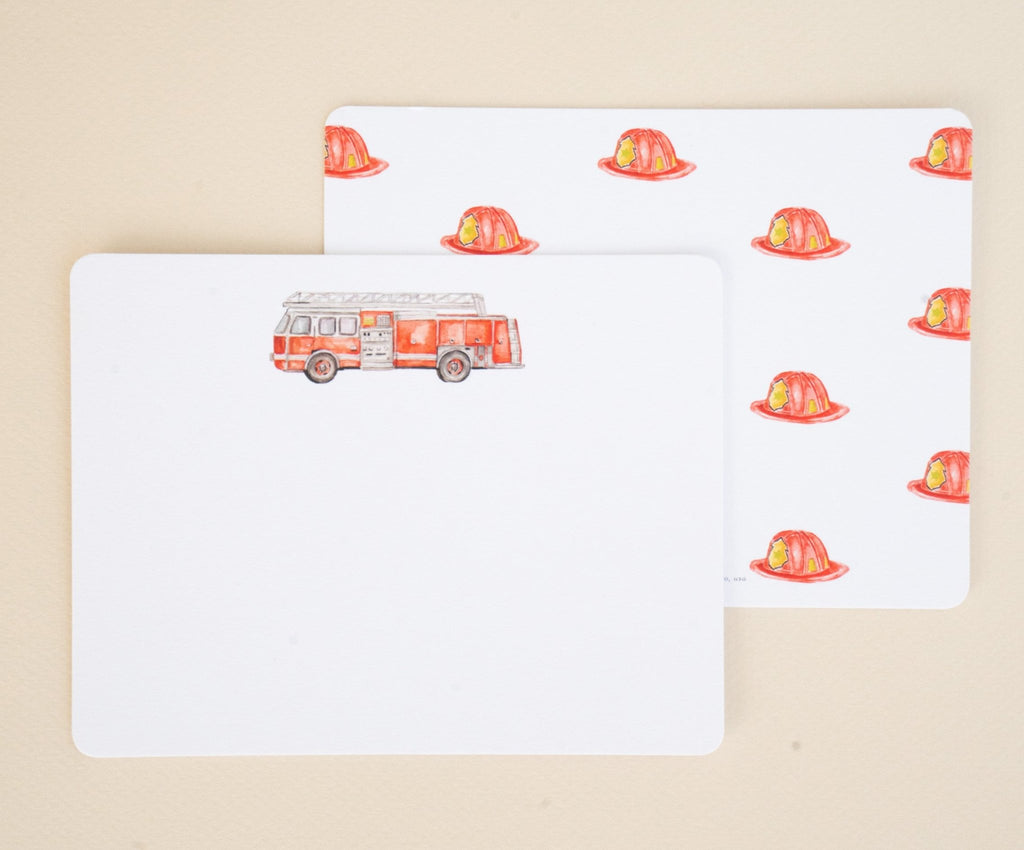 Firetruck Kid Stationery Box Set