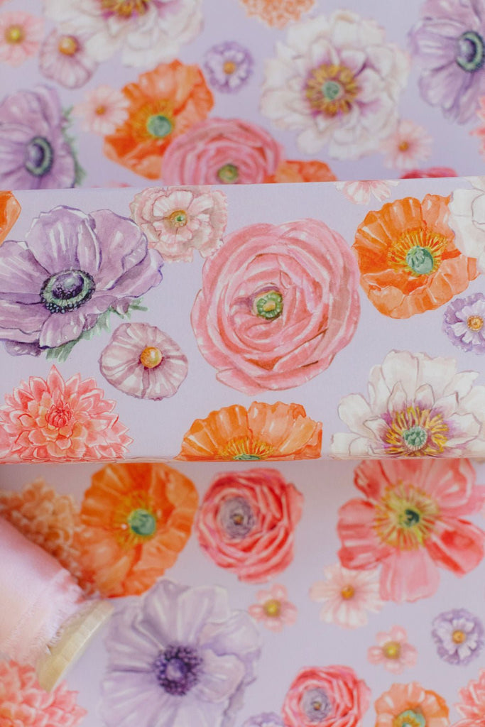 Flower Field Gift Wrap