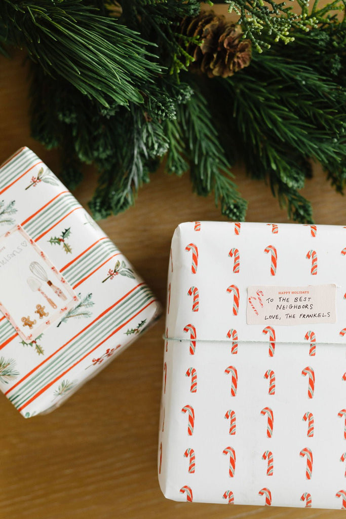 Holiday Chicken Gift Labels