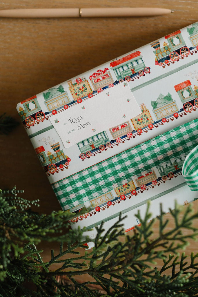 Holiday Dog Gift Labels