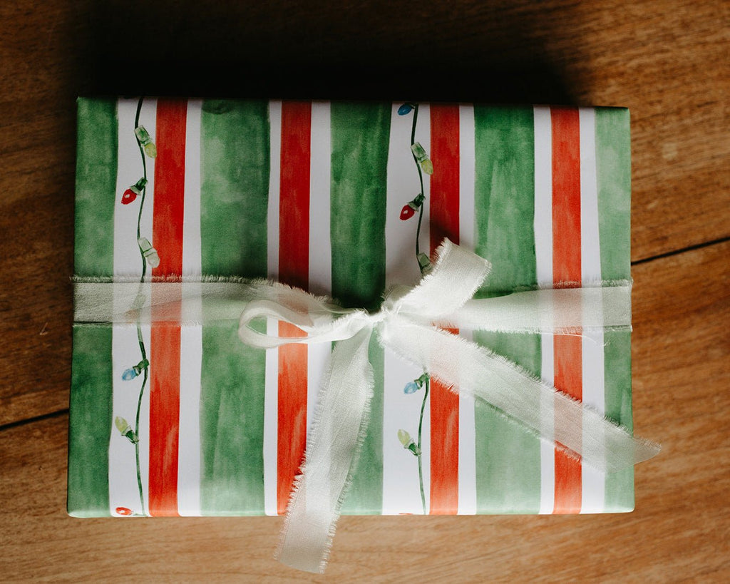 Holiday Lights Gift Wrap