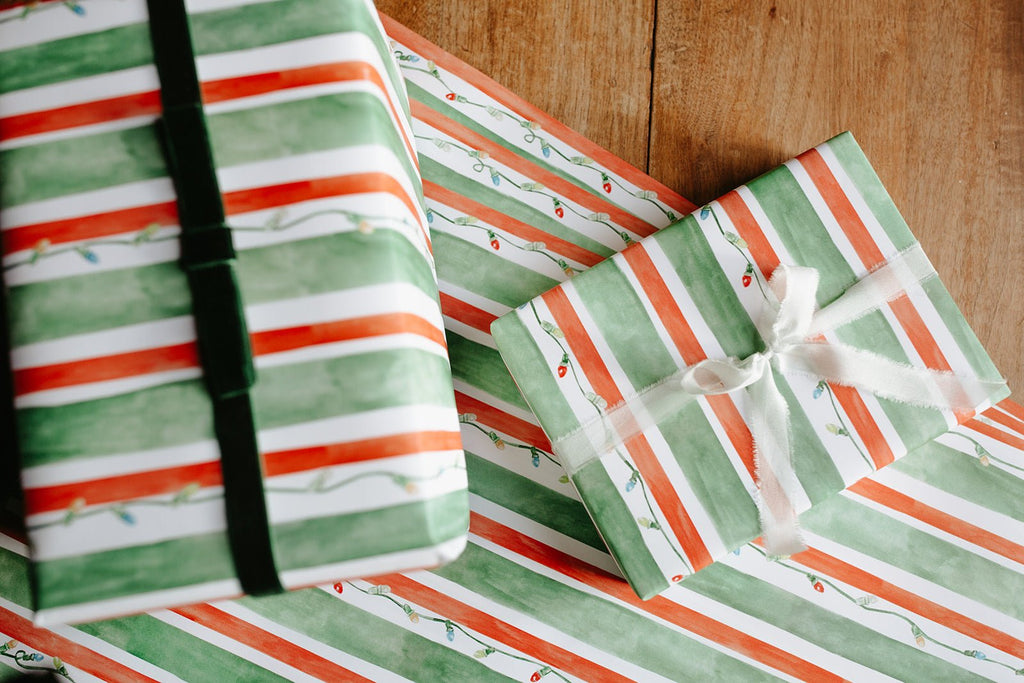 Holiday Lights Gift Wrap
