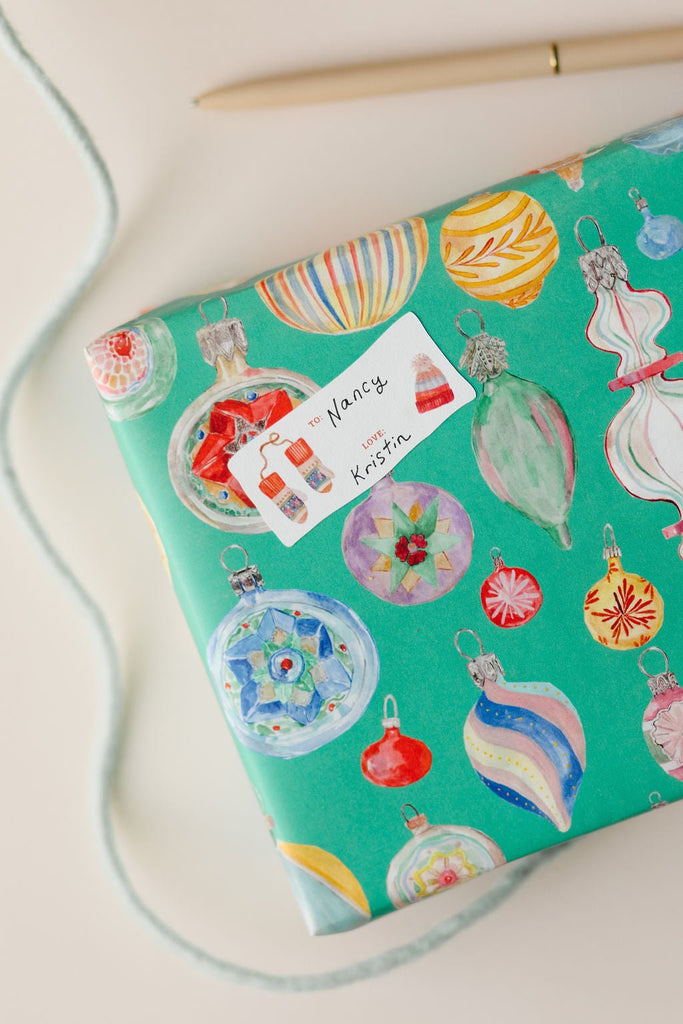 Holiday Winter Gift Labels
