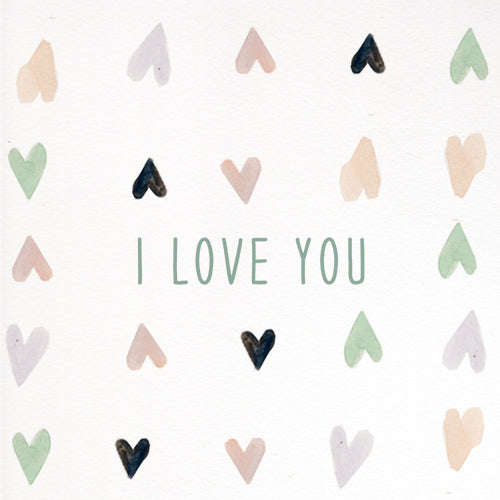 Greeting Card: I love you