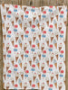 Ice Cream 4th of July Tea Towel