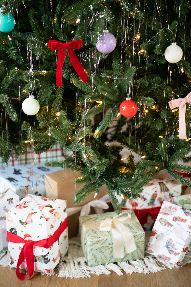 Winter Evergreen Tree Gift Wrap