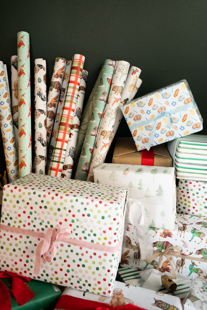 Happy Hanukkah Gift Wrap