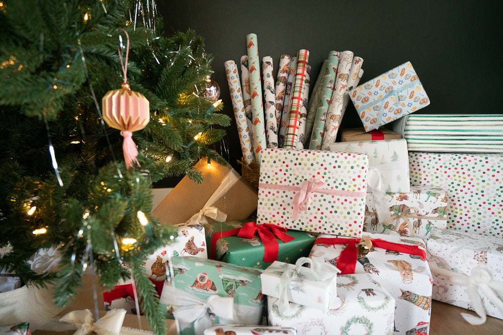 Holiday Walrus Gift Wrap